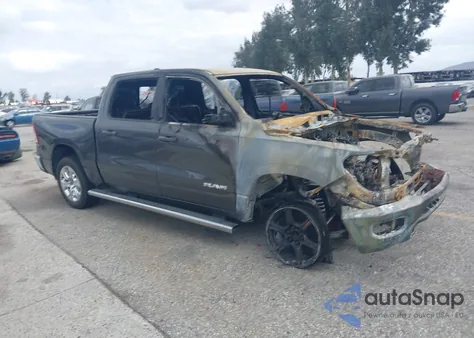 2022 Ram 1500 Big Horn 4X2 5'7 Box из США, поврежденный, VIN 1C6RREFM5NN464374